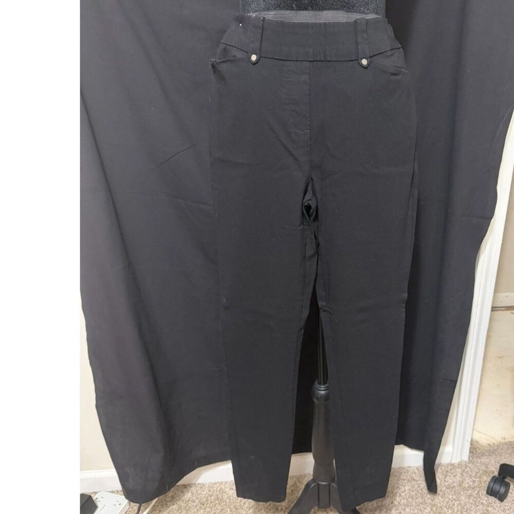 #304 - Maurices Black Pants Womens Small Regular Straight Leg, Sold As Is